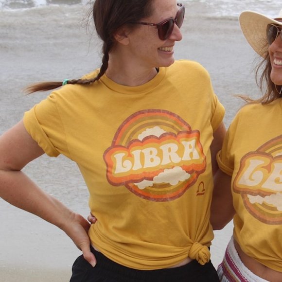 Libra Zodiac Tee - Picture 2 of 5